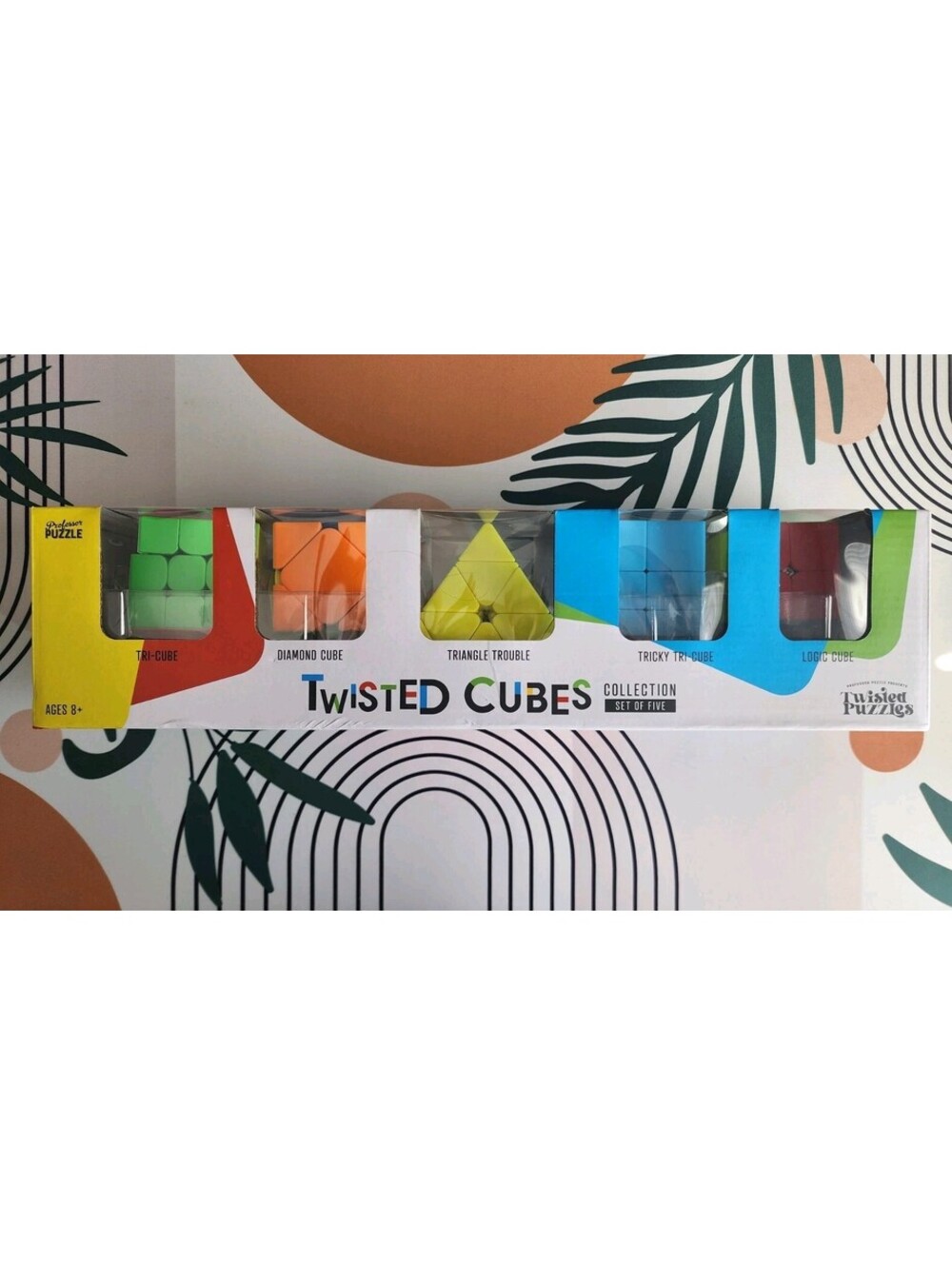 Twisted Cubes Collection - Set of 5 Brain Teaser Puzzles